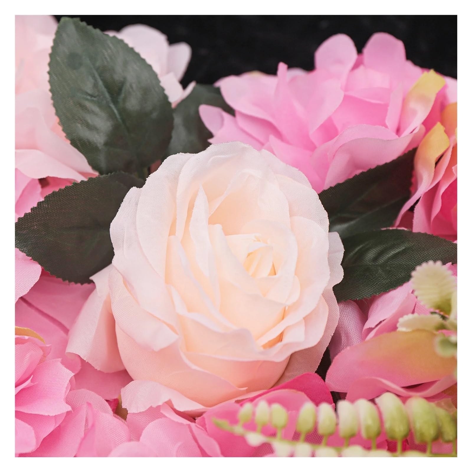 Blumenranken Künstlich 12 Stück künstliche Hortensien for Hochzeiten, Rosen und Blumen, Wandpaneele, Blumenstrauß, Hochzeit, Party, Zuhause, Veranstaltungsort, Dekorationen
