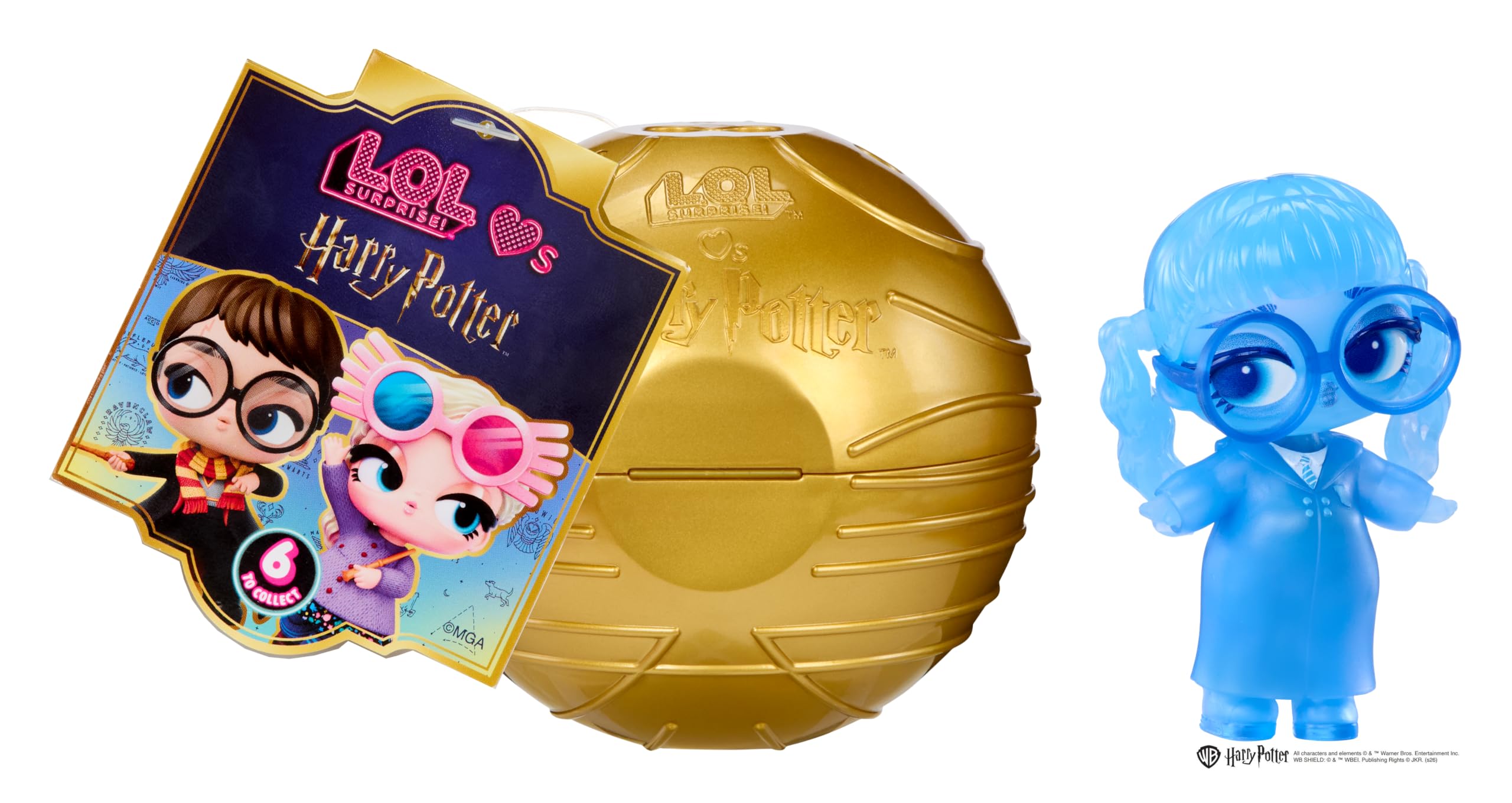 L.O.L. Surprise! Loves Harry Potter – lalki kolekcjonerskie – Złoty Znicz