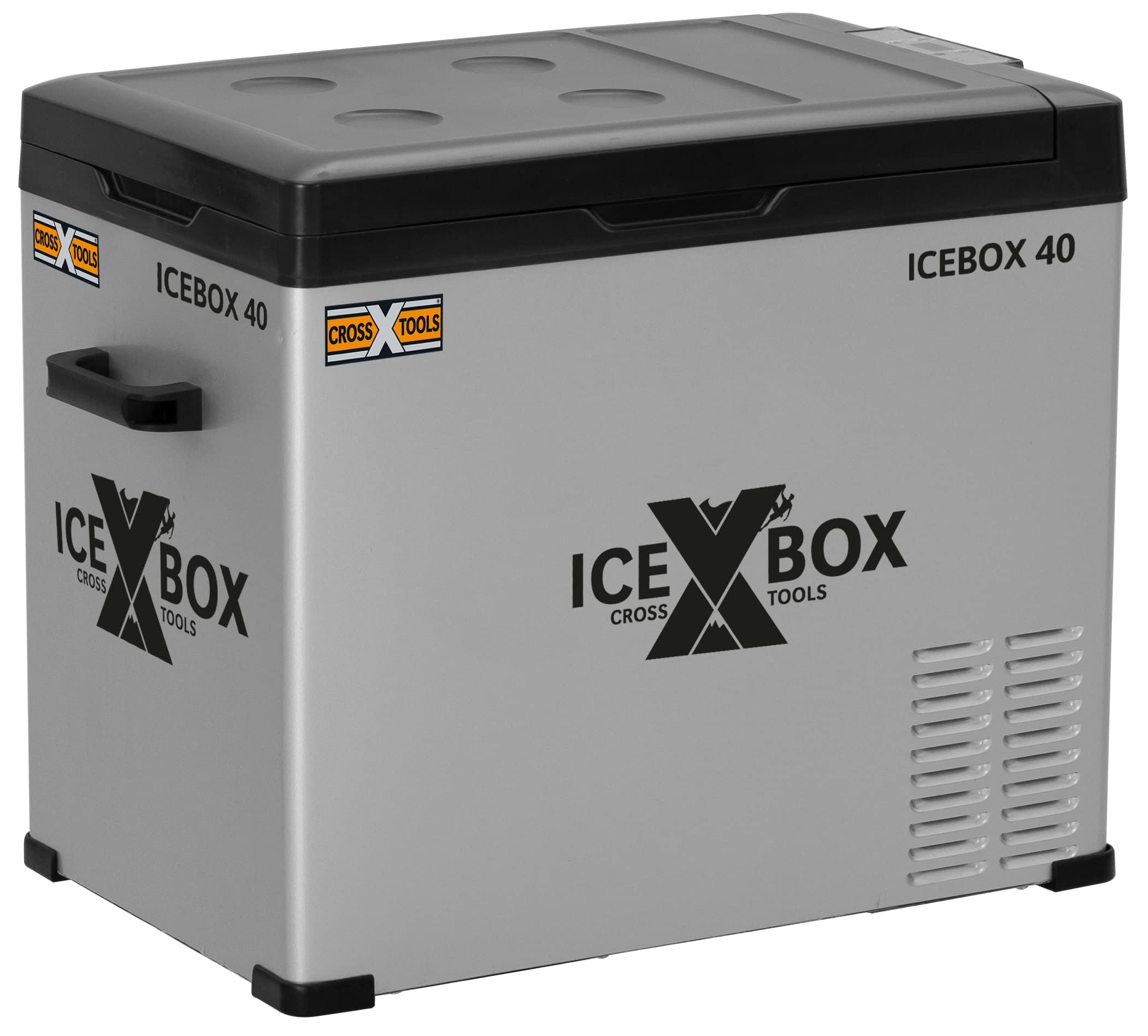 CROSS TOOLS Kühlbox ICEBOX 40 – 37 L Kompressor-Kühlbox mit App-Steuerung