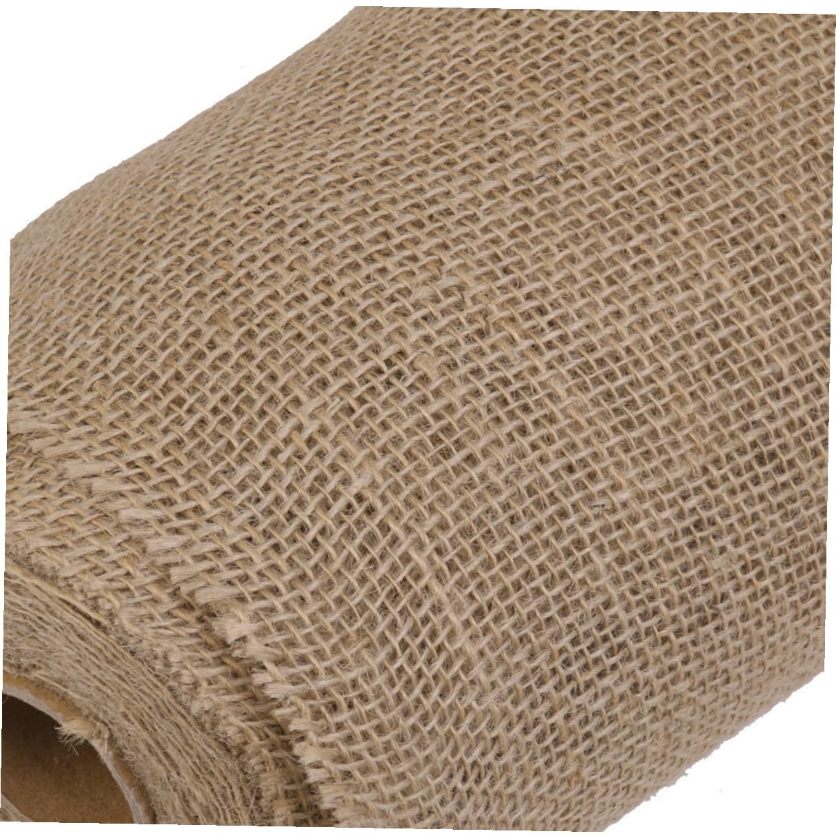 Tischläufer aus Jute im Vintage Stil Rustikale Tischdecke aus Sackleinen 50cm Breit 10m für Rustikale Hochzeiten und Landhausdekoration