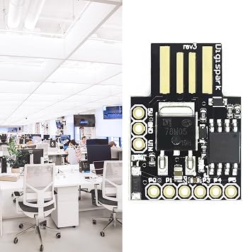 Attiny85 Digispark Kickstarter Micro USB Development Board IIC I2C and SPI Vis USI Miniature Module Support for Attiny85 Digispark