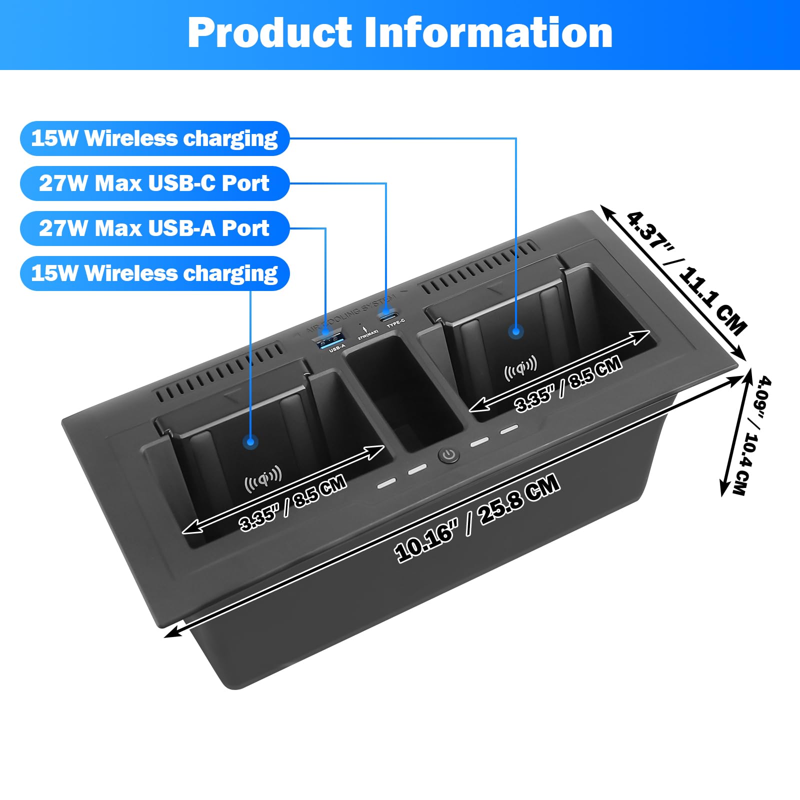 Amazon.co.jp: ランドローバー用ワイヤレスカーチャージャー