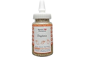 Premium Freeze Dried Daphnia Eggs Hatching Fish Food for Aquarium Fish and Betta Snacks