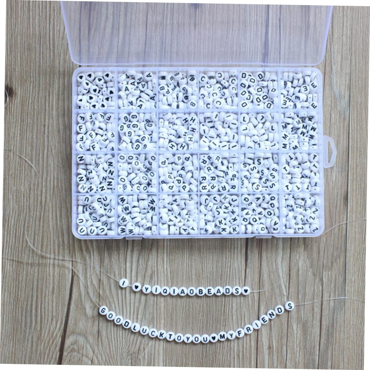Cuentas Irregulares de Acrílico 4mm para Manualidades y Joyería, 4000