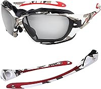 Vista 1 de Platinum Sun Gafas de sol deportivas polarizadas flotantes convertibles para hombres y mujeres Gafas de sol acolchadas con correa y UV400