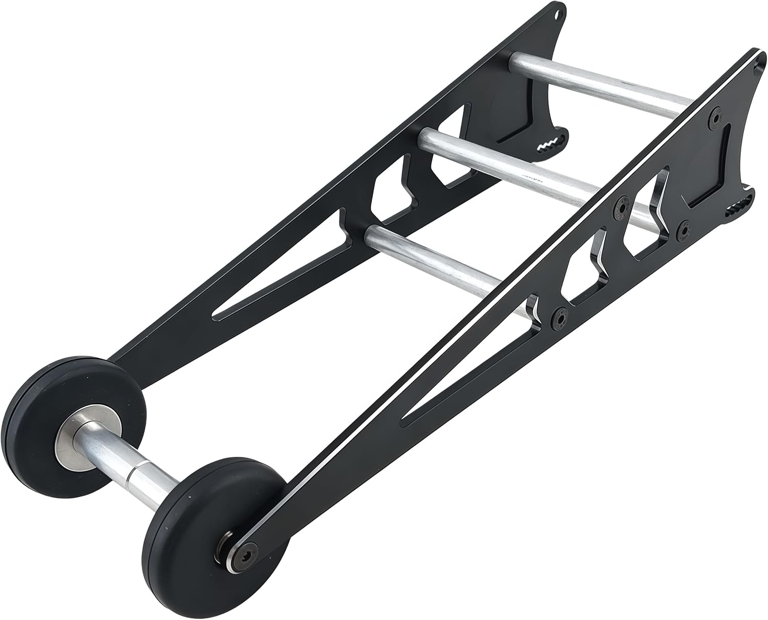 Aluminum Adjustable Wheelie Bar Kit for 1/10 Slash 2WD, Rustler, Bandit – RC Car Tail Wheel Assembly Upgrade Parts for Improved Stability and Durability