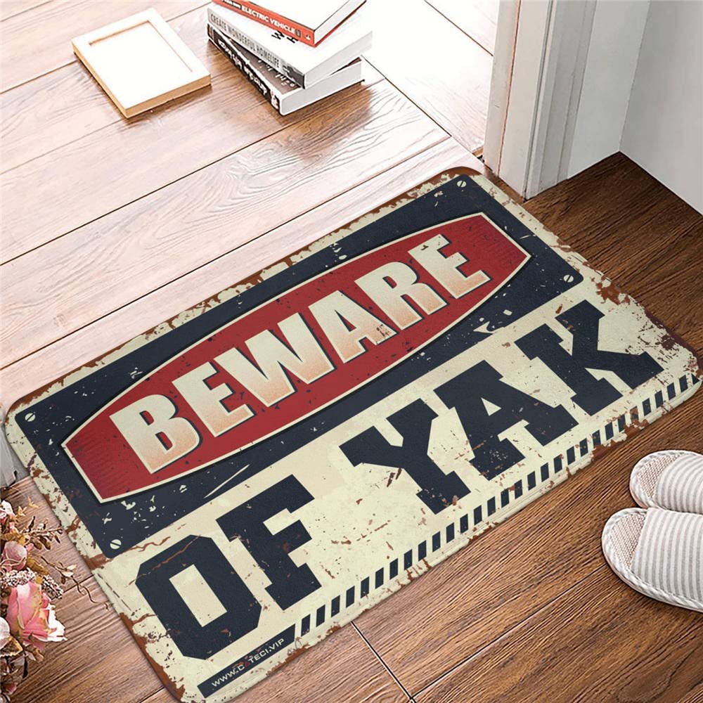 Tapis de porte d'entrée d'intérieur pour éviter la boue d'automne 65x90