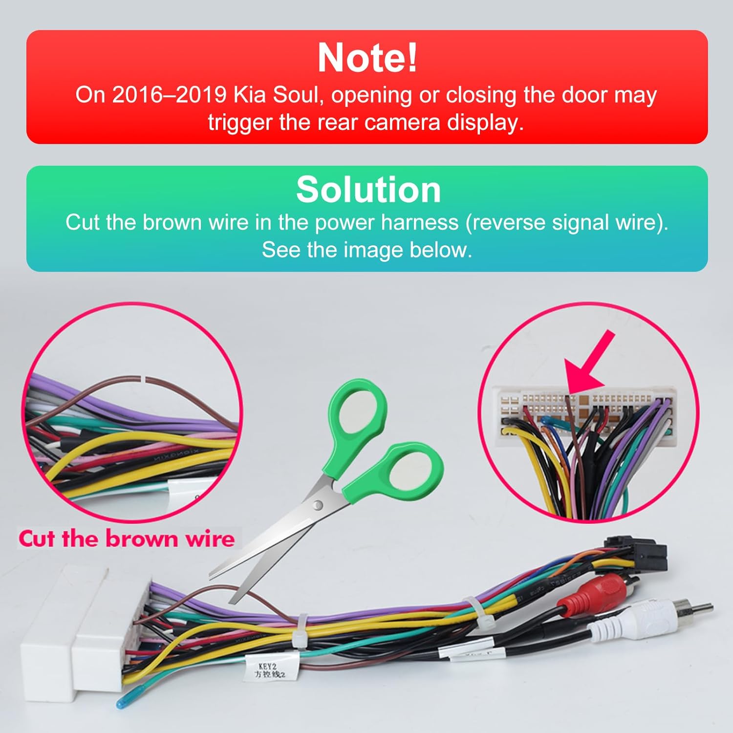 2+64G 9-inch Android 14 Car Stereo for Kia Soul 2014-2019 IPS Touchscreen Screen Car Radio with WiFi 6 Carplay & Android Auto Support Backup Camera GPS FM Navi Bluetooth 5.4 SWC