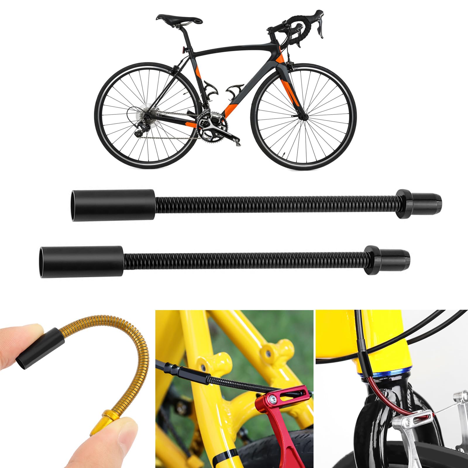 Tubo de freno flexible de acero inoxidable para mejorar la durabilidad