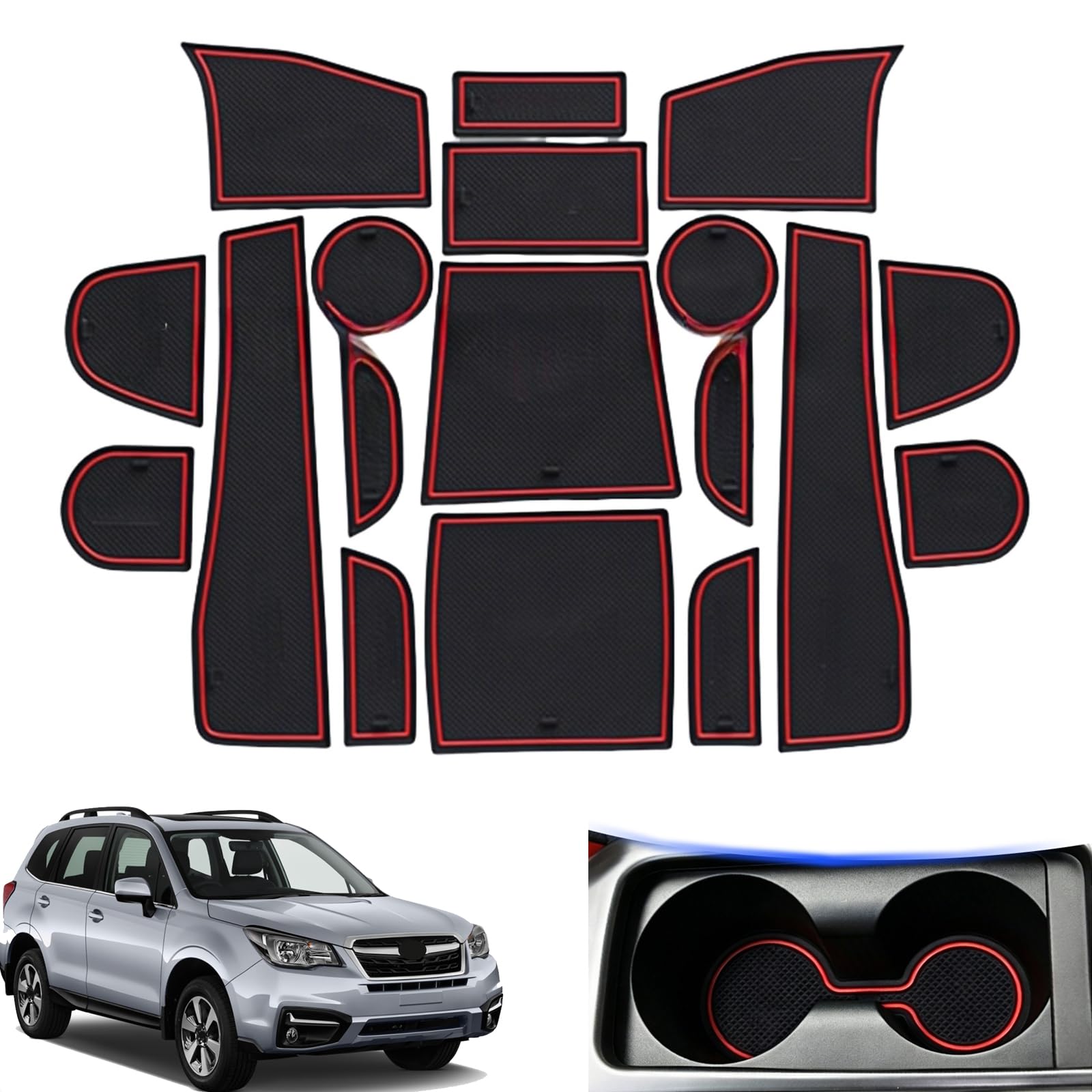 Alfombrillas antideslizantes para Subaru Forester a medida