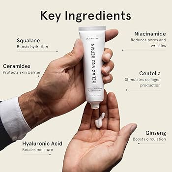 RELAX AND REPAIR Face Moisturizer for Men | All-in-one Cream