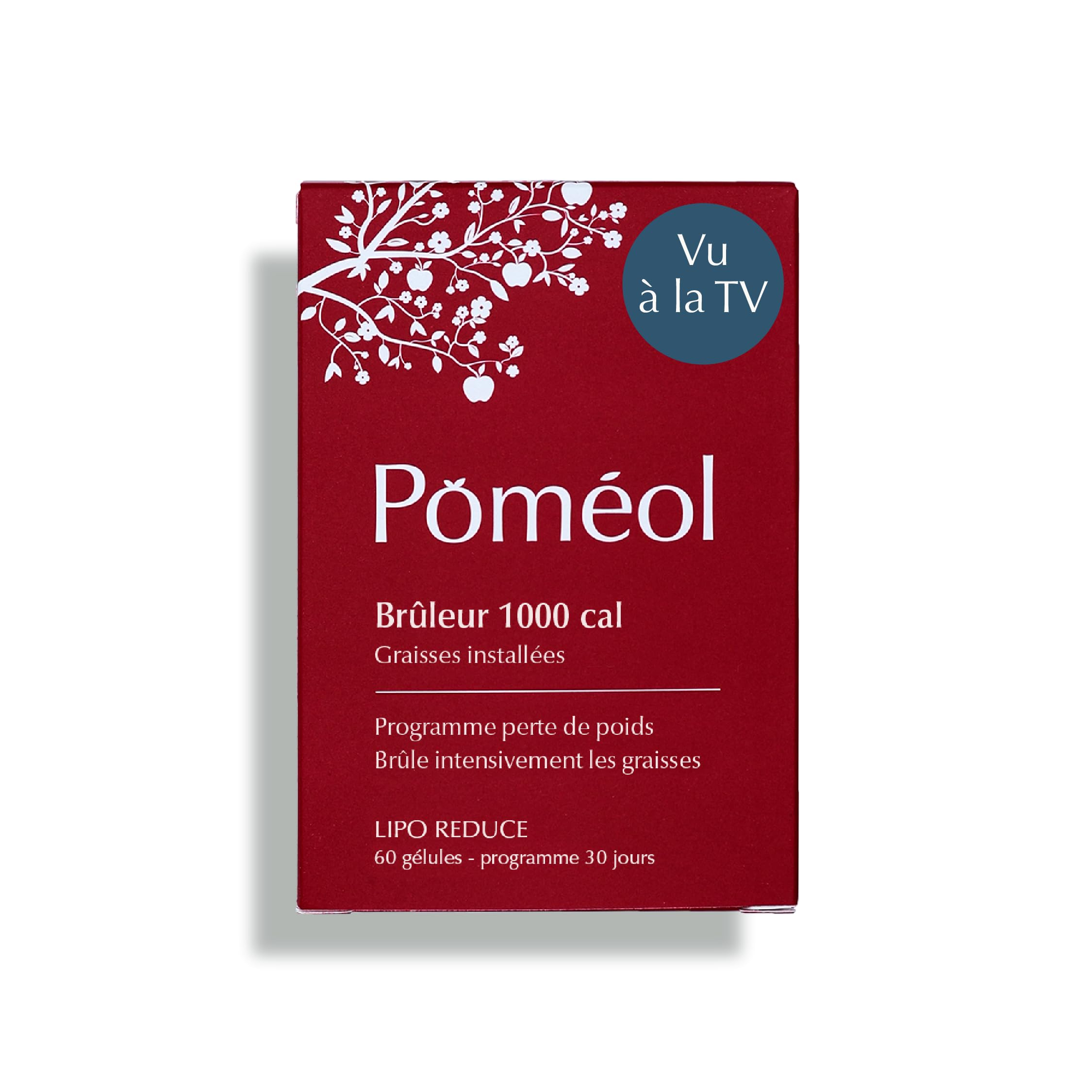 Brûleur de Graisse Puissant & Efficace 1000 Cal ǀ Complément alimentaire minceur ǀ Perte de poids ǀ Brûleur 1000 ǀ Graisses, Calories et Ventre ǀ Formule brevetée ǀ POMÉOL ǀ 30 jours, 60 comprimés