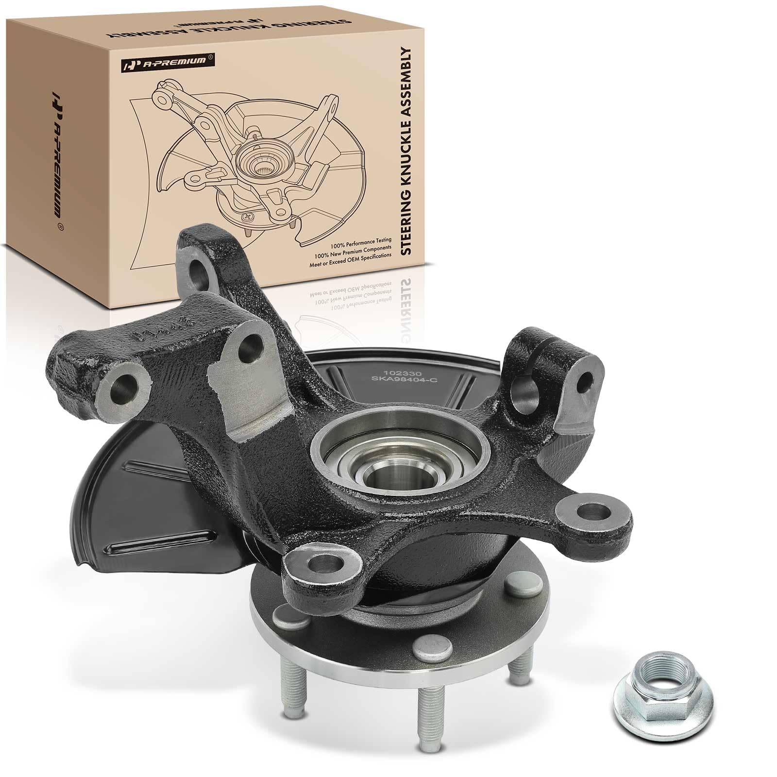 BOERLKY New 芳しく Replacements Front Right Wheel Hub Bearing 