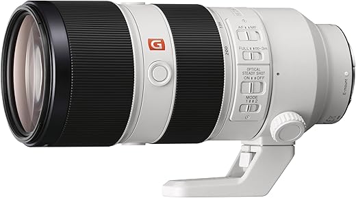 Sony E Mount Fe 70-200 Mm F2.8 Gm OSS Full-Frame Lens (Sel70200Gm)|Telephoto Zoom|Premium G Master,White