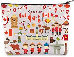 WZMPA Canada Trip Cosmetic Bag