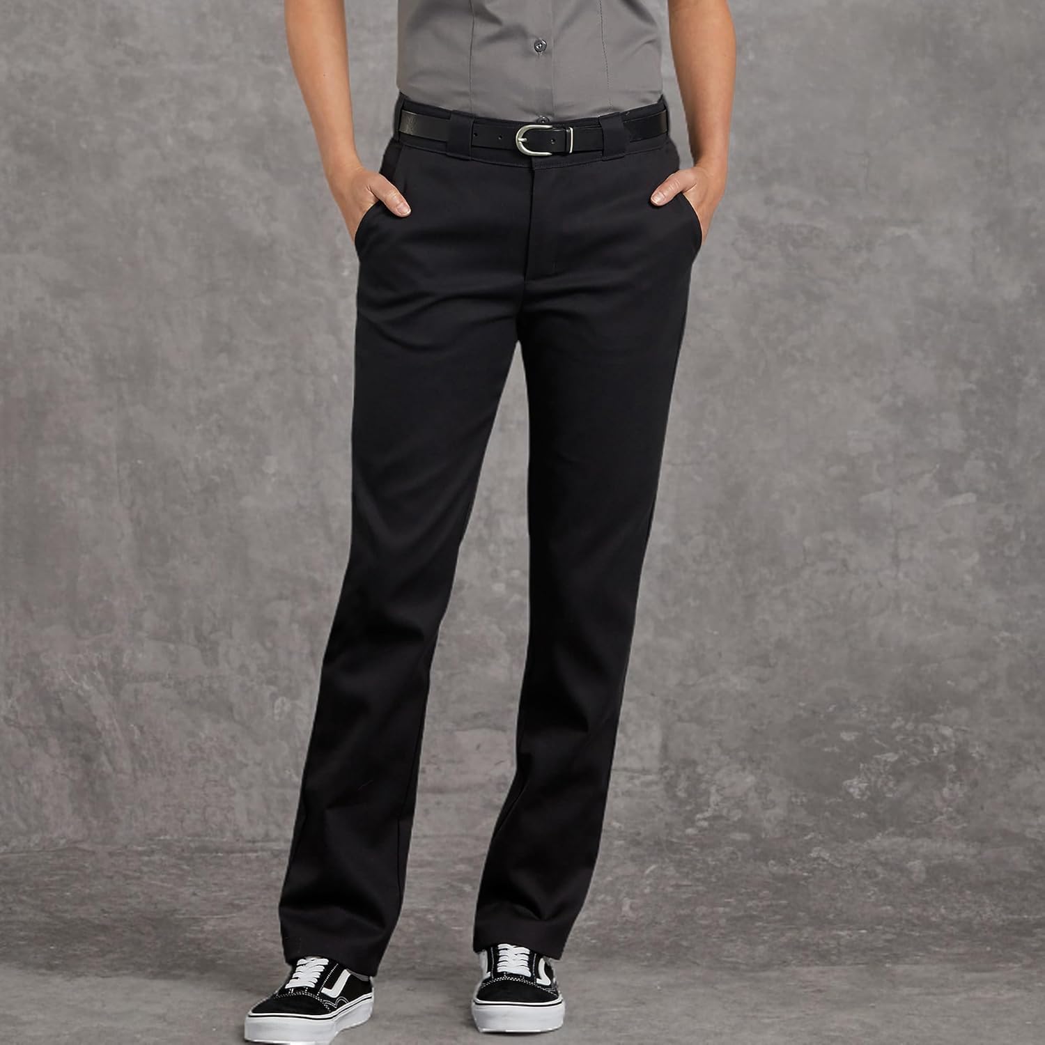 Dickies Womens Flex Slim Fit Work Pants - P - Image 4