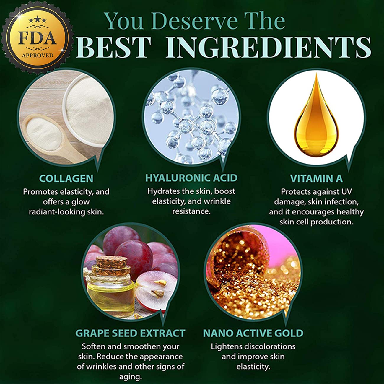 24K Gold Eye Mask– 20 Pairs Puffy Eyes and Dark Circles Treatments Look Less Tired and Reduce Wrinkles and Fine Lines Undereye, Revitalize and Refresh Your Skin : Beauty & Personal Care