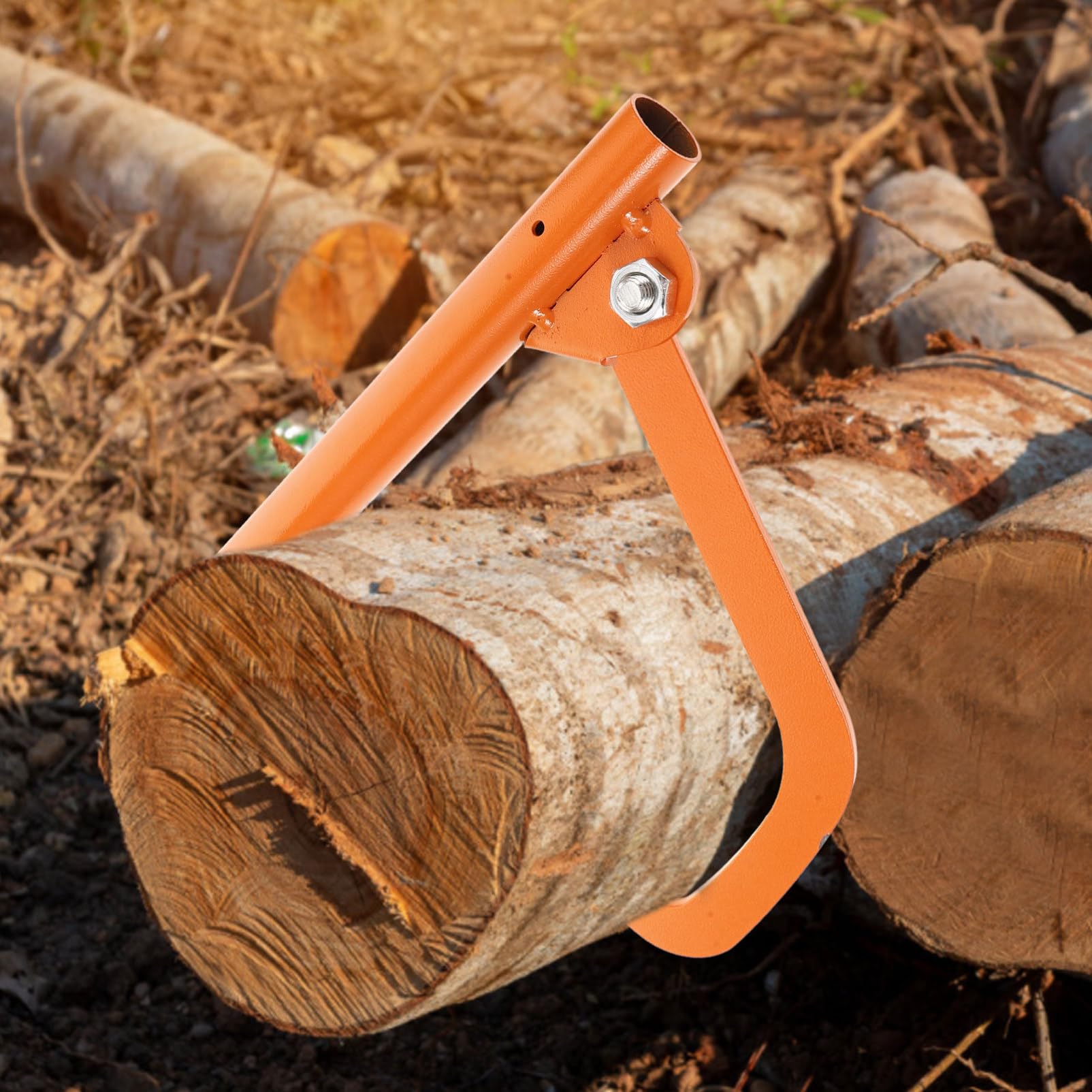 Robuster Metall Haken für Baumstämme mit Ergonomischem Design und Rostbeständigem Mehrzweck Holzgreifer zum Einfachen Anheben von Holz und Bäumen