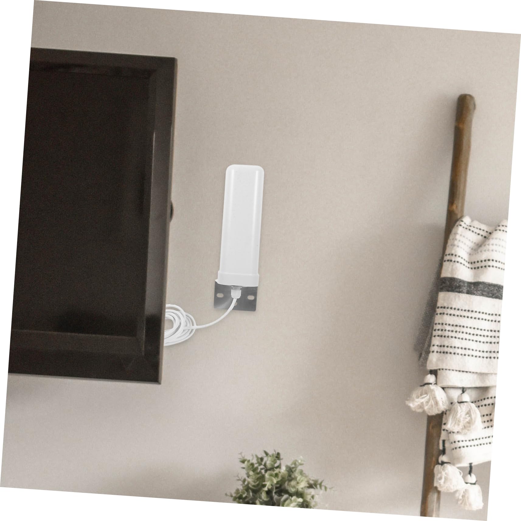 SHINEOFI Antenne Mobile Métal Extérieure Omnidirectionnelle 4g 3g en Plastique Amélioration du Signal Réseau Compatible pour Routeur Indoor et Outdoor