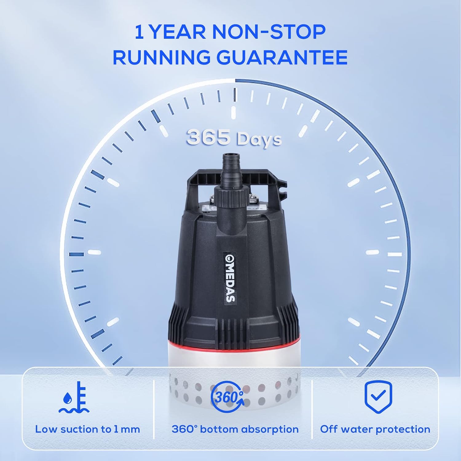 MEDAS ML250 INOX Pump with 1-Year Guarantee