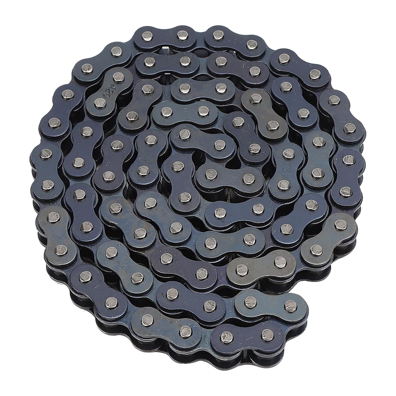 Kadimendium Electric Accessory Strong Wearresistant Chain Easy to Replace Old Chain 420 Type for Electric (Type 420)