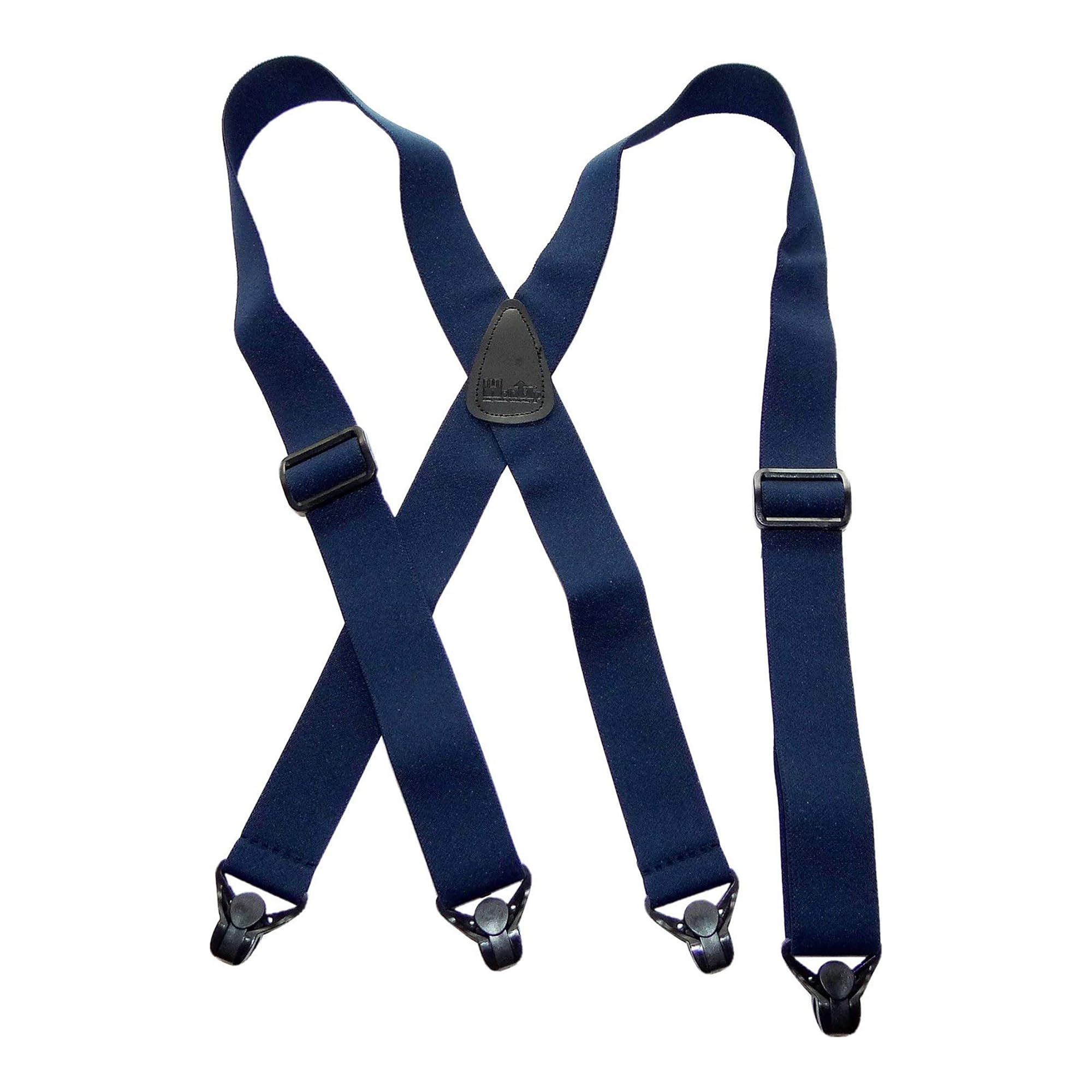 Hold-Up Airport Friendly No-Buzz Suspenders with Composite Gripper Clasps