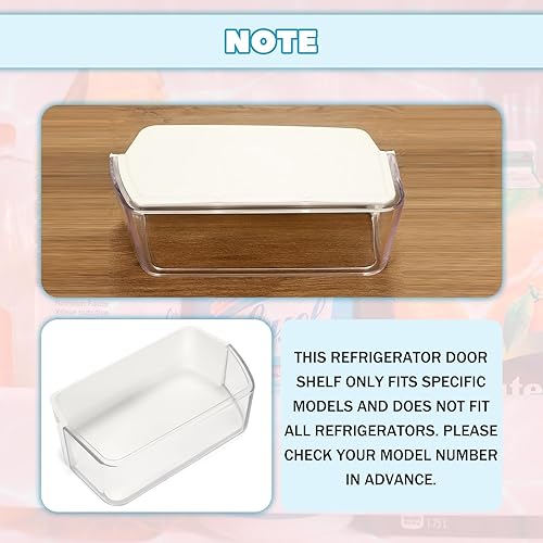 Miniatura 8 de Kojem Estante para puerta de refrigerador DA97-12650A actualizado compatible con Samsung Refrigerador (lado derecho) Estante de nevera Reemplazar