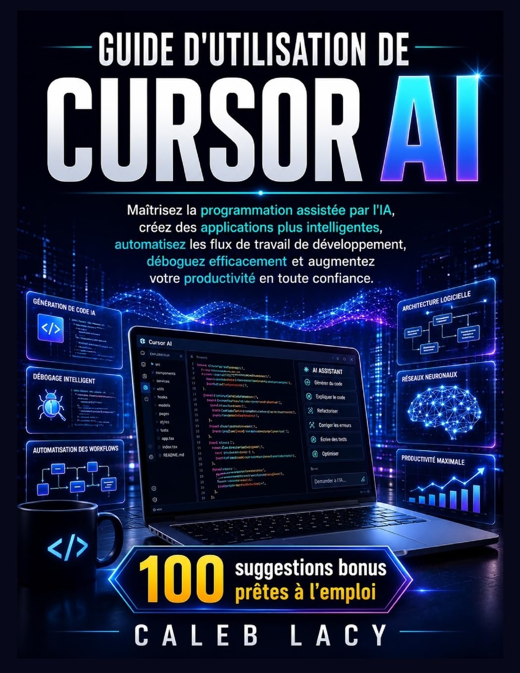 Guide d'utilisation de Cursor AI: Maîtrisez la programmation assistée par l'IA, créez des applications plus intelligentes, automatisez les flux de ... votre productivité en toute confiance.