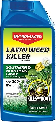 BioAdvanced Herbicida para césped, concentrado, 32 onzas