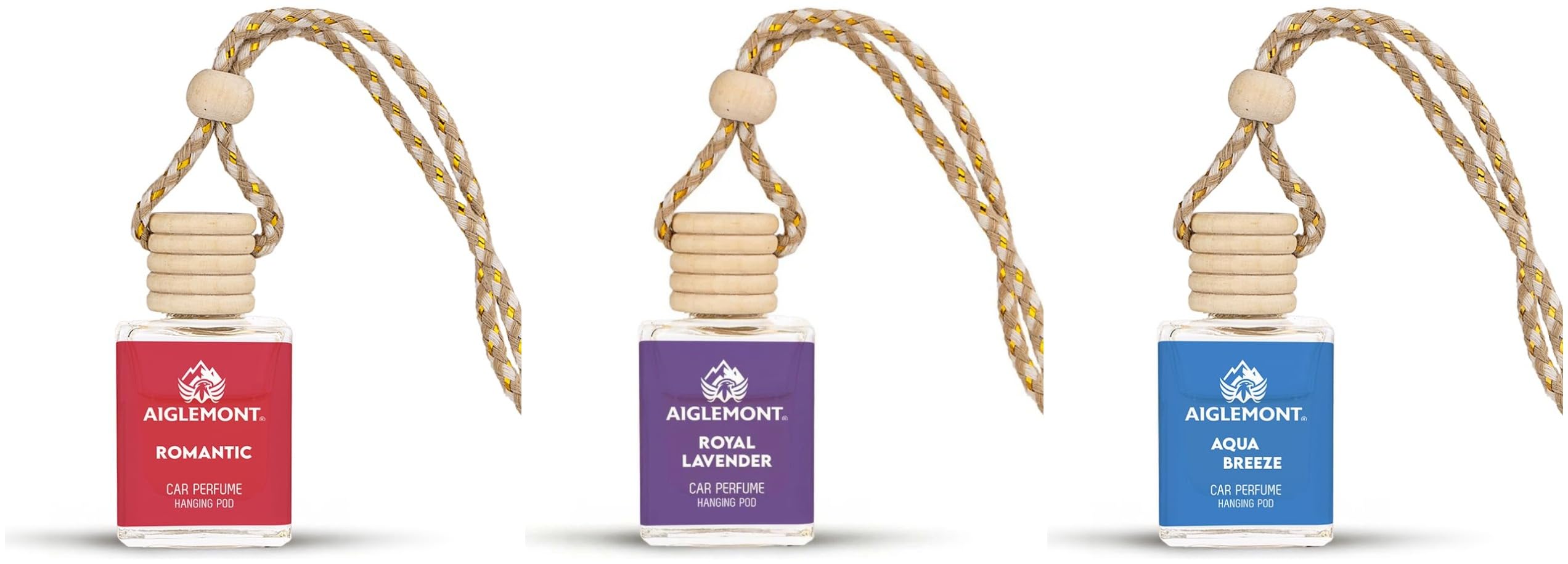Car Perfumes combos | Romantic, Royal Lavender& Aqua Breeze| Combo of 3 | 10 ml Each-image-42