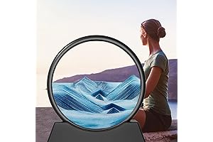 Lively Liquid Art Moving Sand Pictures for Home Decor by Fitifun