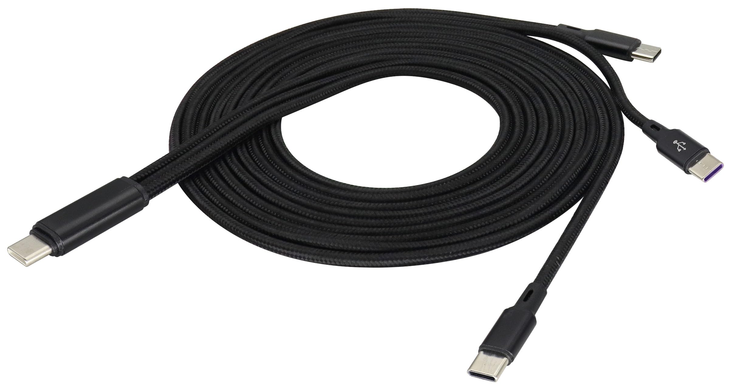 Amazon.com: AAOTOKK 2 Pack/4Ft USB C Y Splitter Cable - Nylon