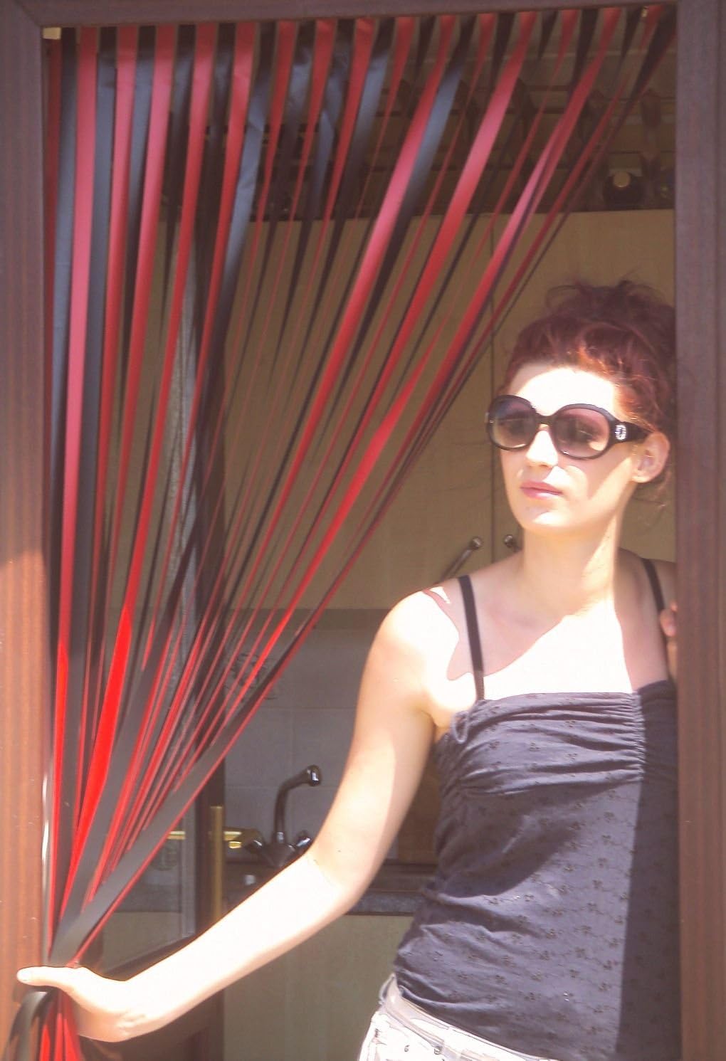 Holland Plastics Original Brand Heavy Duty Bug Strip Blind Complete with Hooks for Plastic Door Frames 80Cm Milano