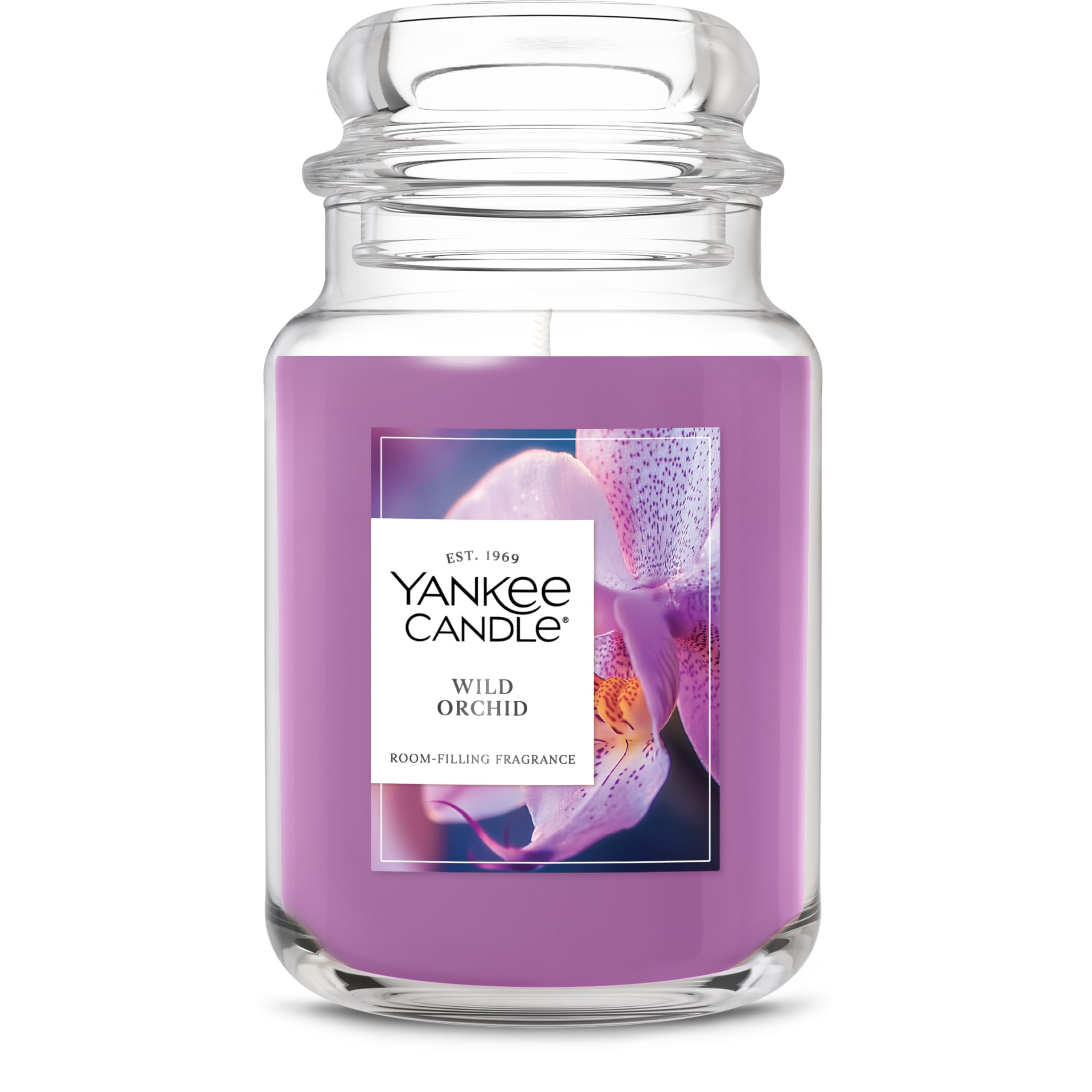 Yankee Candle Wild Orchid Scented Candle, 22oz Large Jar