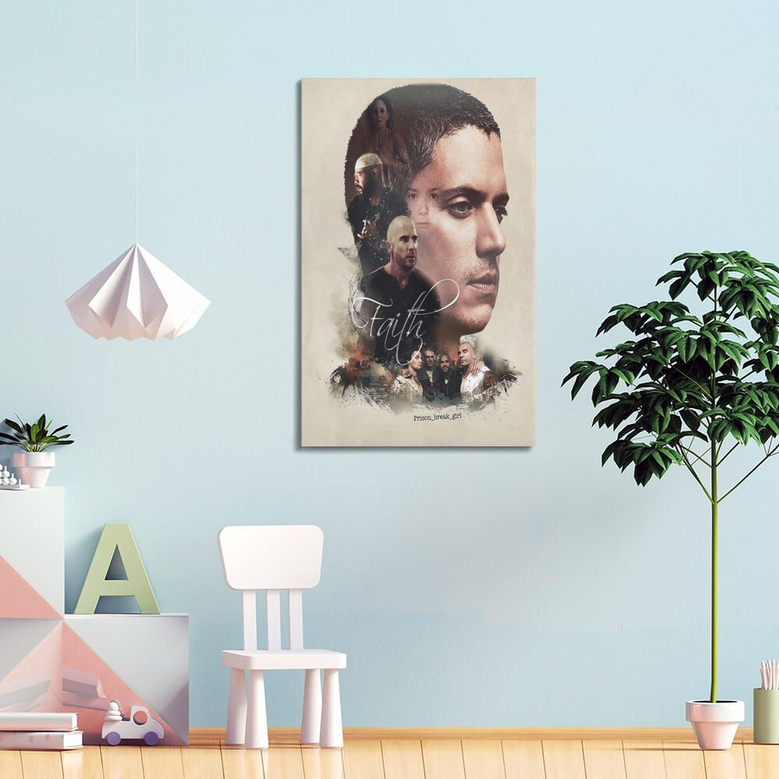 JEAM Prison Break - Images Esthétiques - Décoration Murale Individuelle Pour Dortoir - Couverture D'album - 20 X 30 Cm - Sans Cadre