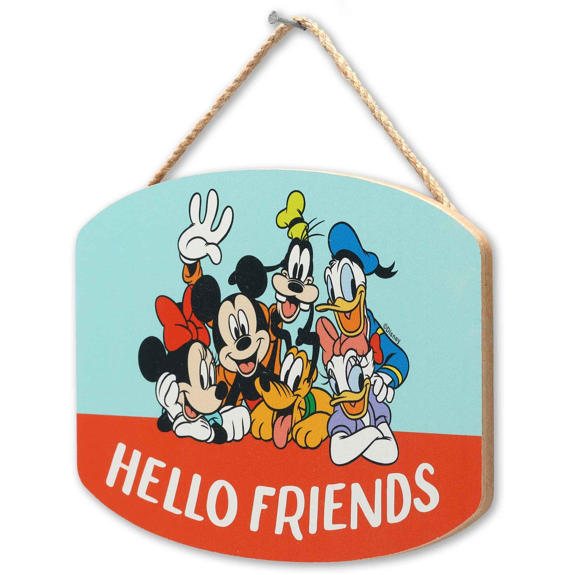 ウッドボード看板ディズニーミッキーマウス