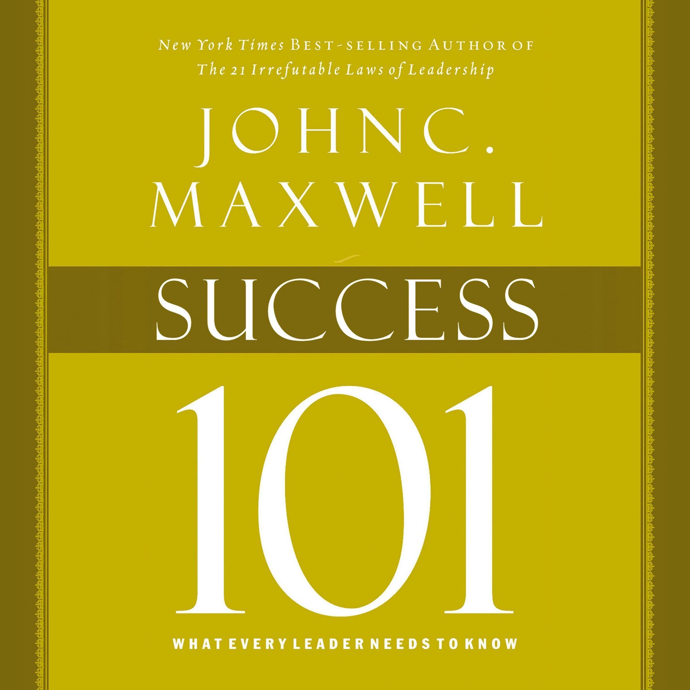 Cover art for Success 101