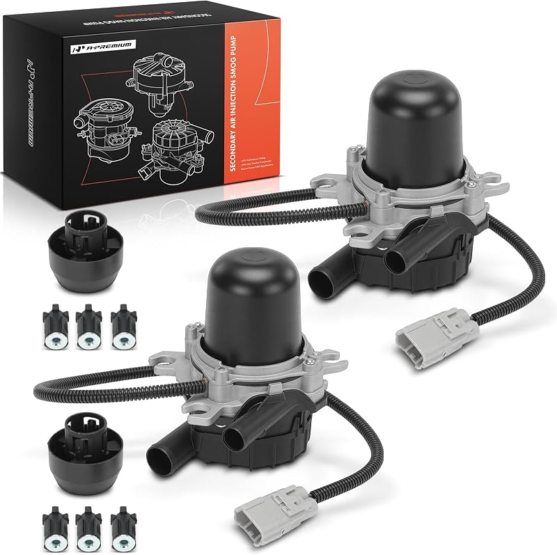 Kit com 2 Bombas de Injeção de Ar Secundário A-Premium para Toyota e Lexus – Substitui 176100S010
