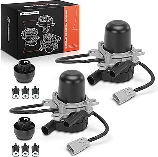 A-Premium 2 PCS Secondary Air Injection Pump Compatible with Toyota Tundra 2007-2013, Sequoia 2006-2012, Land Cruiser & Lexus LX570 2008-2011/2013, 4.6L 4.7L 5.7L, Replace# 17610-0S010, 10200231AA