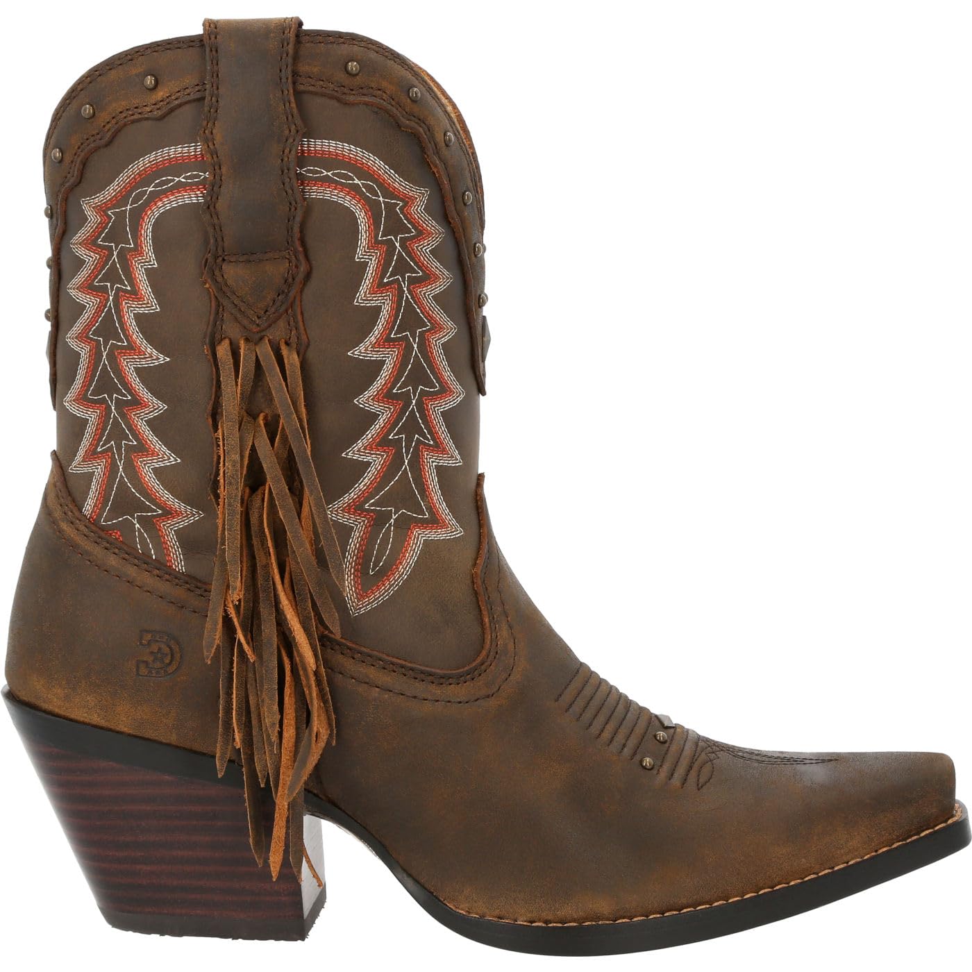 Crush by Durango Women's Roasted Pecan Bootie Western Boot Size 6(M)