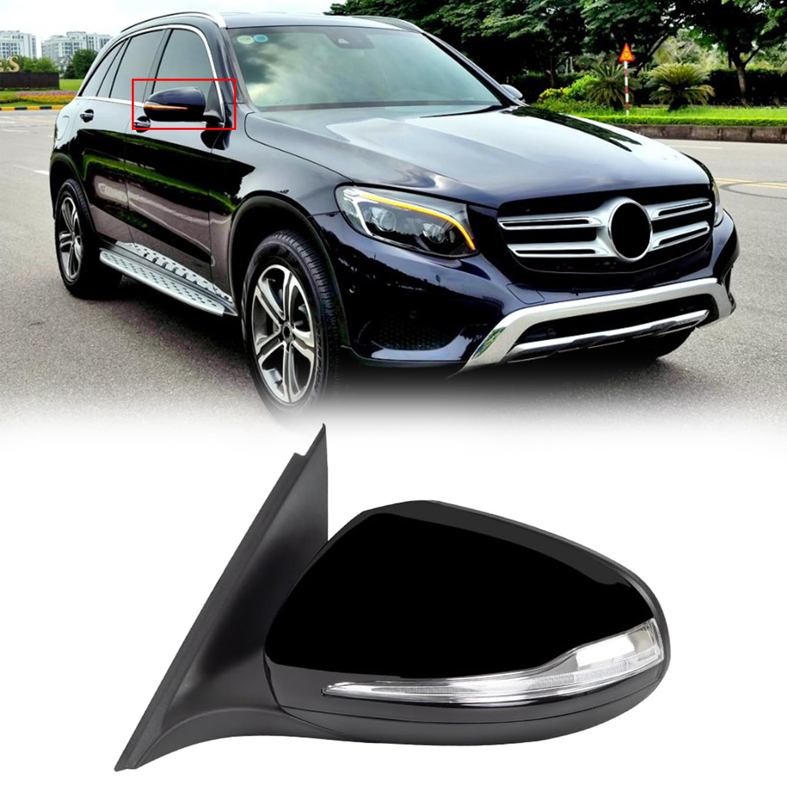 Amazon.com: Fit for Mercedes Benz W253 GLC200 GLC300 GLC260 2016