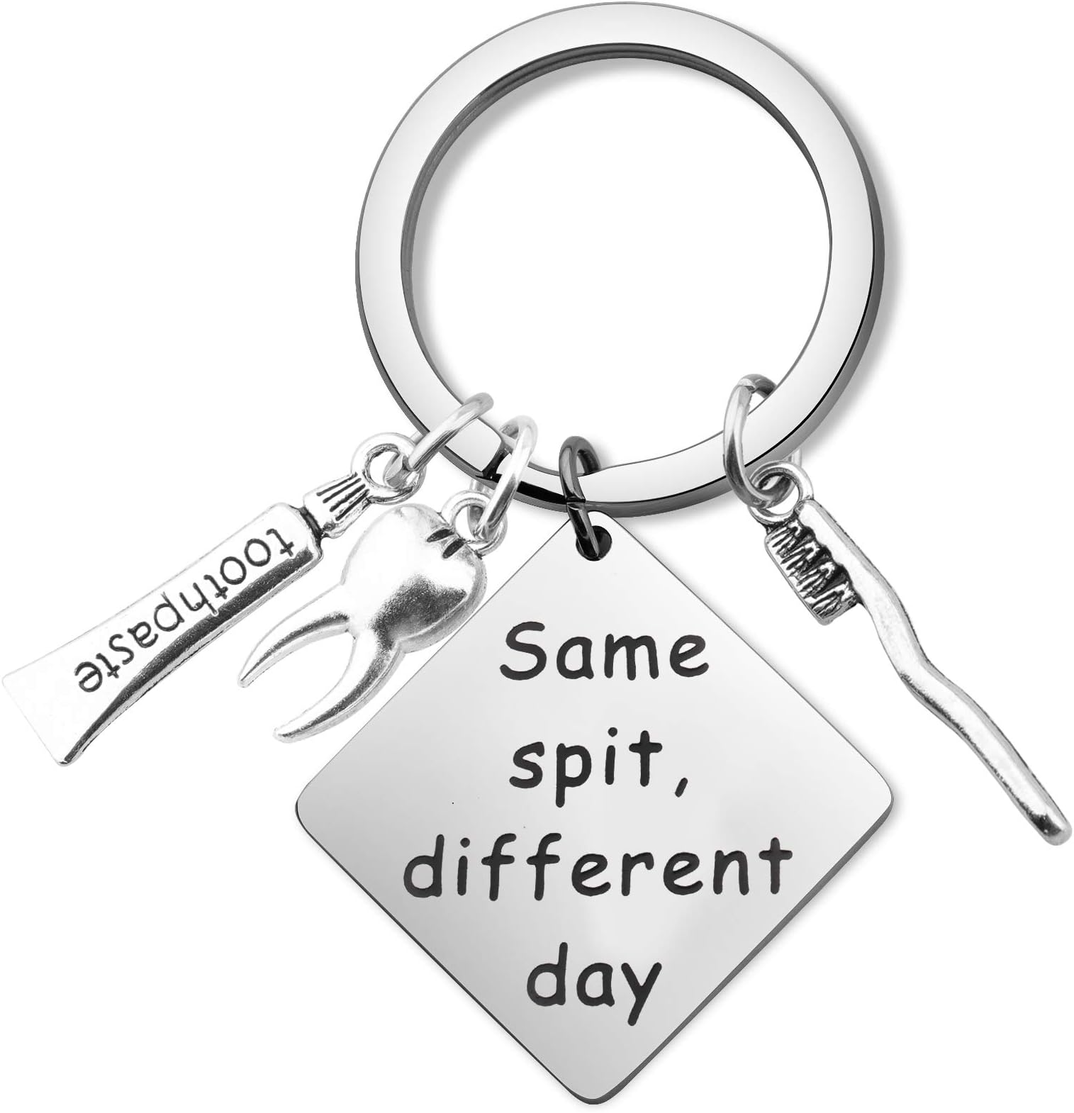 Lywjyb Birdgot Funny Dentists Gift Same Spit Different Day Dental Hygienist Gift(Same Spit)