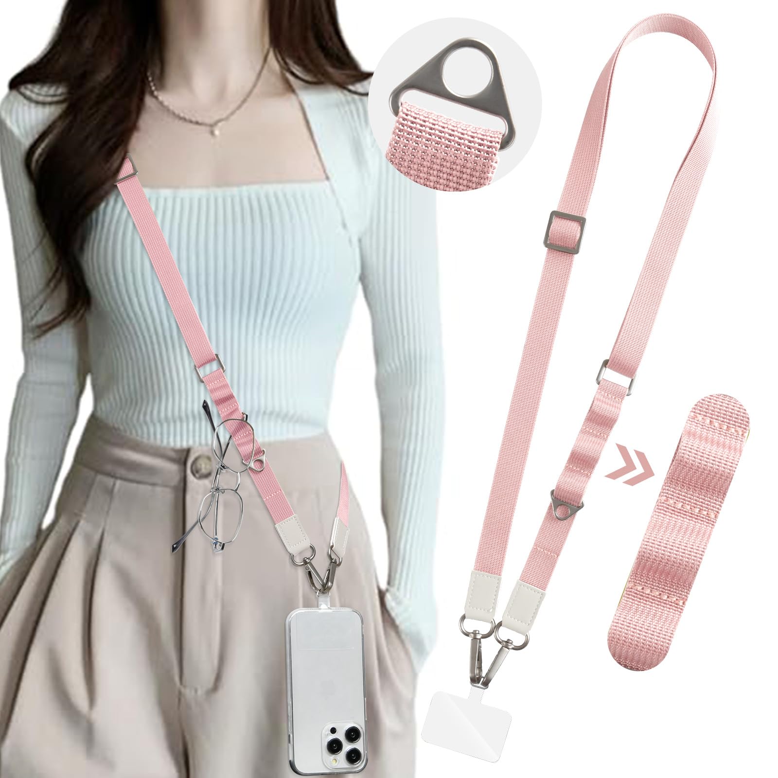 Amazon.co.jp: [Tonriga] スマホ ストラップ 首掛け 斜めがけ 肩掛け