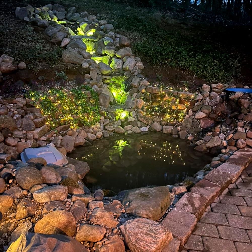 HDPE Teichfolie 1.5x2.0m 2.5x5.0m 4.5x6.0m 6.0x7.0m 7.0x7.0m 8.0x10.0m 10.0x15.0m Schwarz Teichmembran Flexibel Gartenteiche Dichtungsfolie Folie(3.0x5.0m)