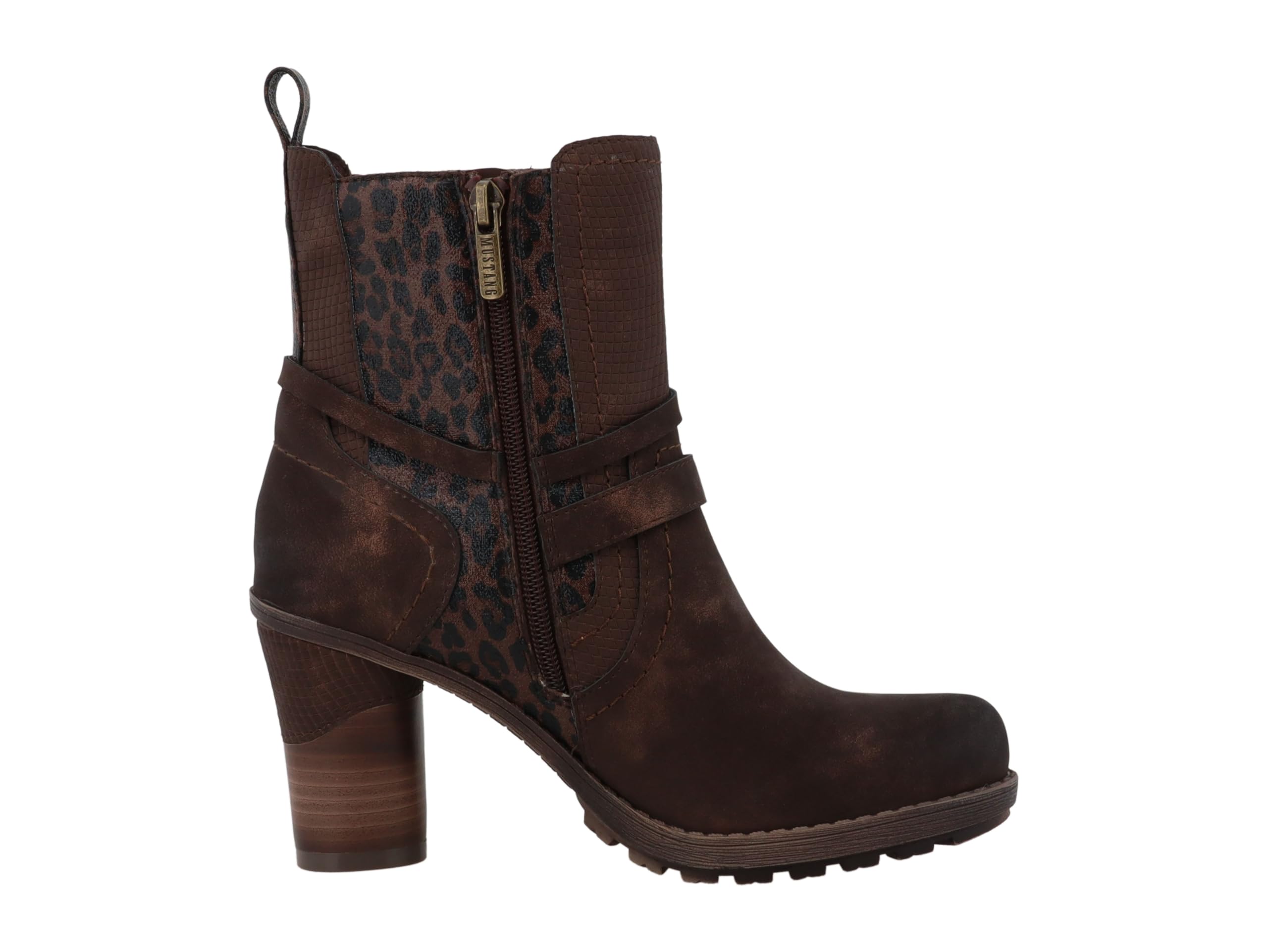 MUSTANG Damen Stiefel Palma | Erwachsene Schnürstiefel | 15M0162008 | Weite G | Reißverschluss