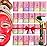 Jelly Mask for Facials - 24 Flavors Hydrating & Brightening Jelly Face Masks | Free Jade Roller & Spatula |Bulgarian Rose Lavender Hyaluronic Acid 24K Gold | Christmas Gifts for Women, Gifts for Women