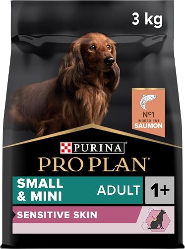 PRO PLAN Small & Mini Adult 1+ Sensitive Skin Salmon Dry … - 1