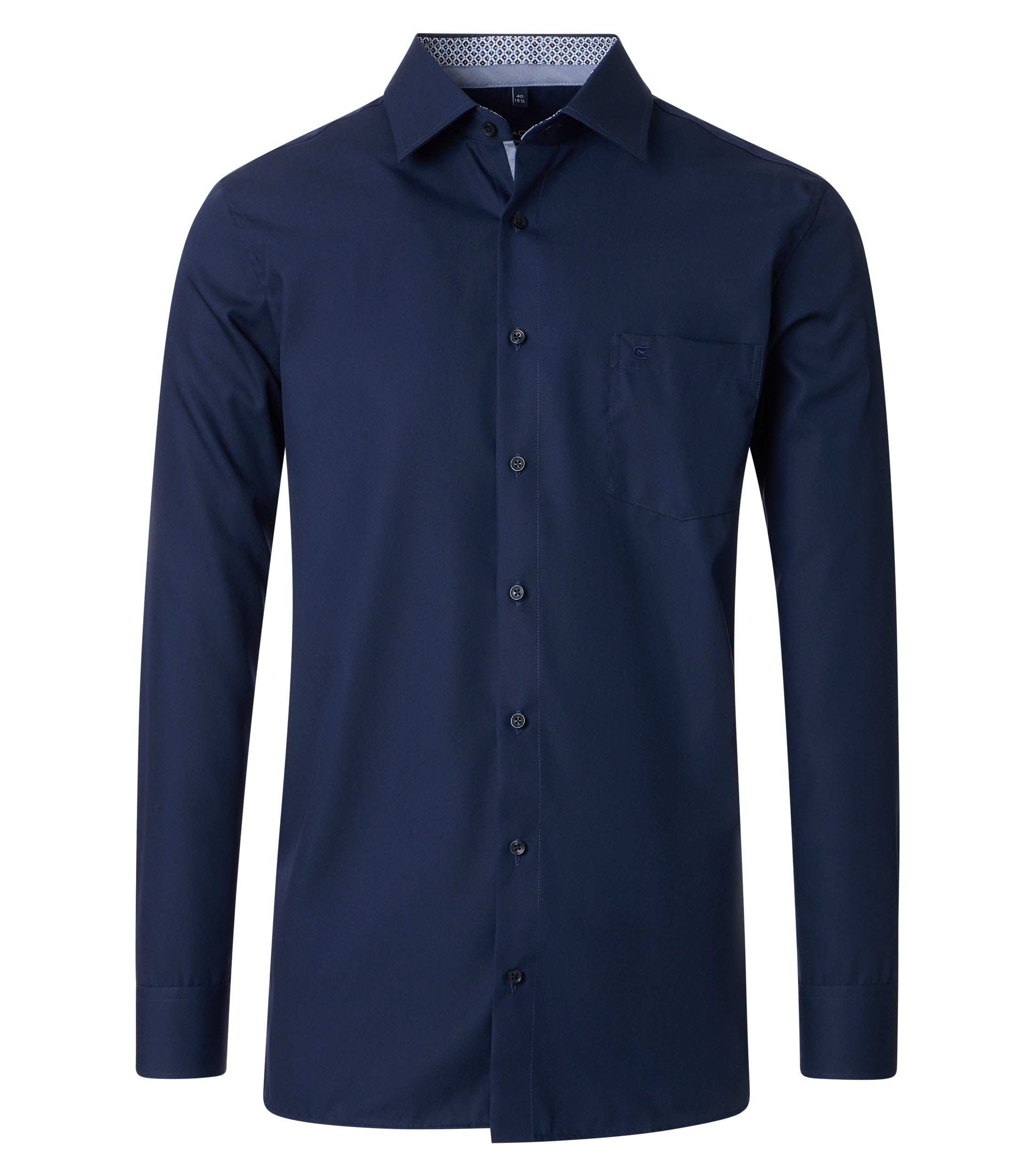 CASAMODA - Comfort Fit - Herren Businesshemd (323942700), Größe:45, Farbe:Blau (117)
