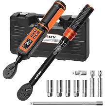 Kerry 1/4 Digital Torque Wrench & 3/8 Spark Plug Tool Kit