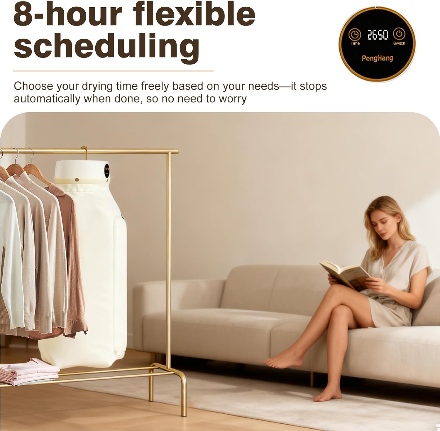 portable clothes dryer machine product image 5
